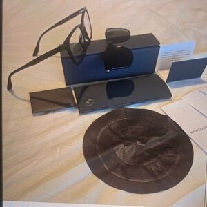 BMW 2 in 1 RX & Sunglasses. Shining Black/ dark Havana 01A